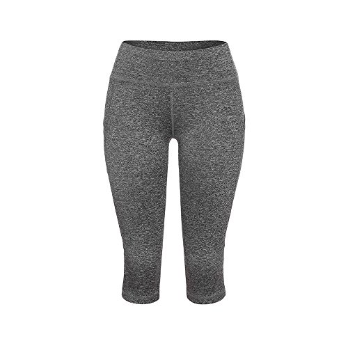 Women's Workout Athletic Leggings with Pocket - Yoga Short/Pants for Running Sports Fitness Gym