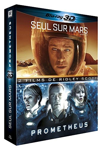 Seul Sur Mars + Prometheus - Combo Blu-Ray 3d + Blu-Ray 2d