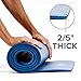 Gaiam Essentials Thick Yoga Mat Fitness & Exercise Mat With Easy-Cinch Yoga Mat Carrier Strap (72″L X 24″W X 2/5 Inch Thick)thumb 2