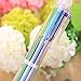 Multicolor Pen 6-in-1 Color 0.5mm Pack of 6 pcs, 6 Color Ballpoint Pen Office Shcool Supplies Students Children Gift