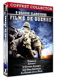 5 Classiques Films De Guerre : L'ultime Attaque (Zulu Dawn) + Les Oies Sauvages + La Gloire Et La Peur + Attack! (Attaque) + Tobrouk - Commando Vers L'enfer - Pack