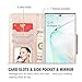 ProCase Galaxy Note 10+ Plus/5G Wallet Case, Flip Fold Kickstand Case with Card Holders Mirror, Folding Stand Protective Book Case Cover for Samsung Galaxy Note 10+ Plus/5G (2019 Release) –Pink