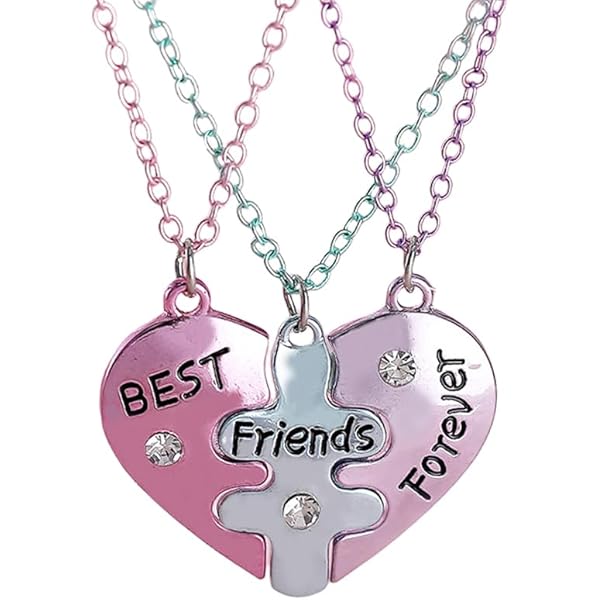 VBKITW Collier D'amitié Pour 4 Soeurs - Bijoux Anniversaire | FindTheDeal
