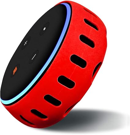 amazon echo dot red