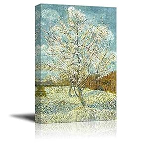 The Pink Peach Tree by Vincent Van Gogh...