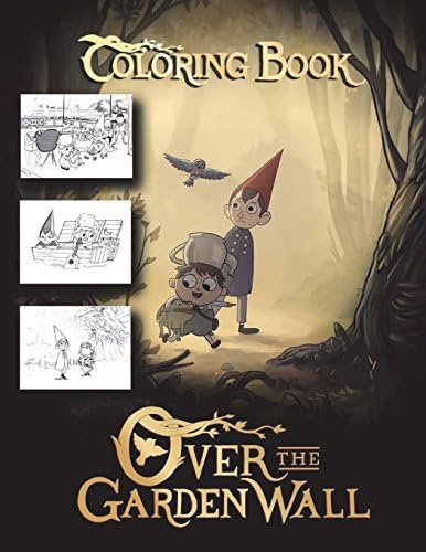 Over the Garden Wall Coloring Book Paperback – 7 Jun 2018
