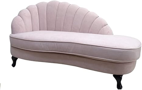 Amazon カウチソファ Vskf237k シェルファ Shellfa 三人掛け 北欧風 レトロ 幅167cm 奥行84cm 高さ92cm ペールピンク ソファ カウチ オンライン通販