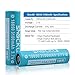 18650 Battery Flat Top 3000mAh- 3100mAh, Shockli IMR 18650 High Drain 40A 3.7v Rechargeable Li-ion Battery (2 pcs)- Ideal for 180W Device