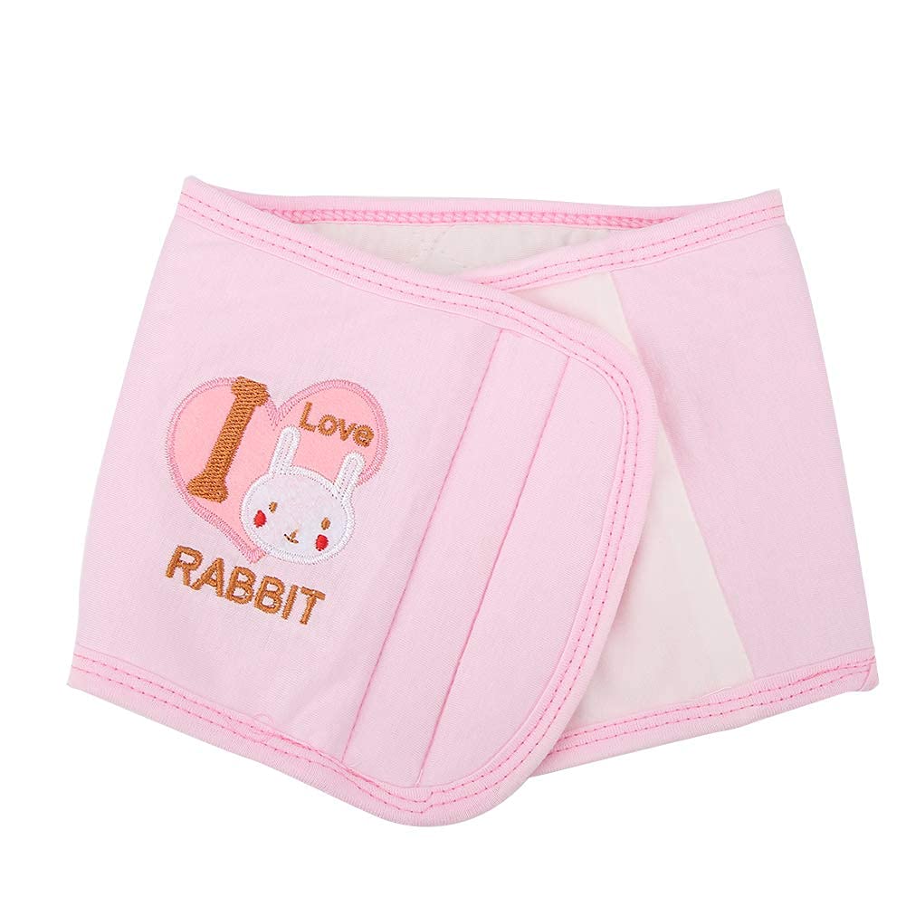 22.0x6.3in Adjustable Abdomen Apron Keep Warm Wrap Newborn Waist Support BandNewborn Umbilical Cord for Toddler Boys Girls(Pink) Hats and Baby Accessories