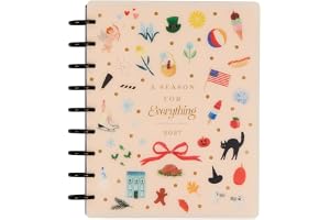 Happy Planner Disc-Bound Planner Jan.–Dec. 2027, Classic Size | Includes 3 extra months and 2 sticker sheets, 7" x 9.25", Das