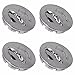 4X Brand NEW Four Pcs Set For Dodge Chrome Silver Wheel Center Hub Caps 2.5