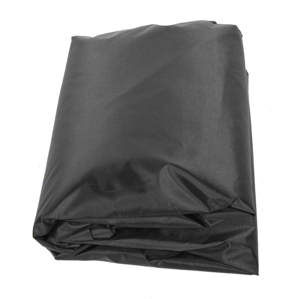 Silver-Coated Waterproof 190T Polyester Taffeta Material Outdoor Hot Tub Cover, Bathtub Cover, for Hot Springs for Outdoor Bathtubs(black)