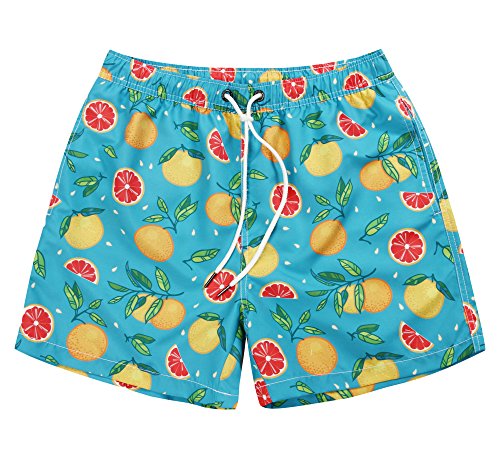 WUAMBO Men's Athletic Swimwear Quick Dry Shorts With Pocket Size X-Large Waist:31"-33"