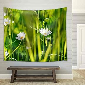 Summer Meadow - Fabric Wall Tapestry Home Decor - 51x60 inches