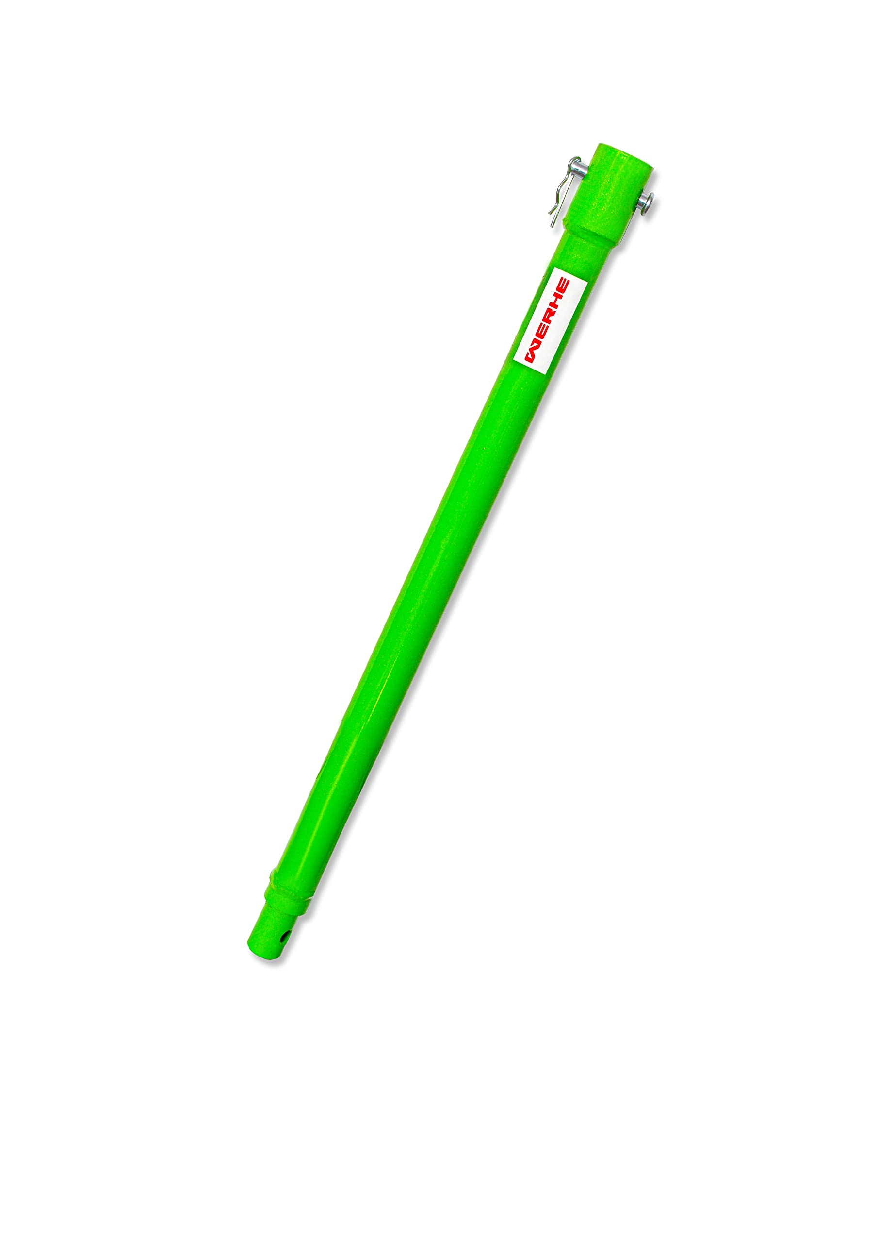 WERHE Professional Earth Auger Extension 400 mm – Robust Steel Construction for Deep Drilling – Universal Compatible with 20 mm Mount – Ideal for Garden and Construction