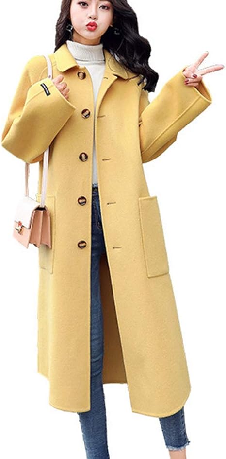 Amazon コート レディース ラシャコート ウールコート ロング ゆったり 秋冬 かわいい 結婚式 カジュアル 通勤 通学 デート おしゃれ コート ジャケット 通販