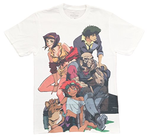 Cowboy Bebop: main group Mens sublimation T-Shirt (Medium)