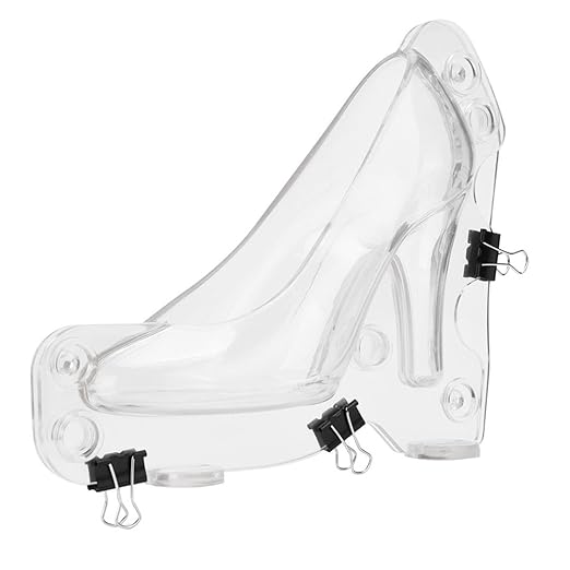 fasloyu 3d zapato de tacón Chocolate molde Candy Jelly molde para ...