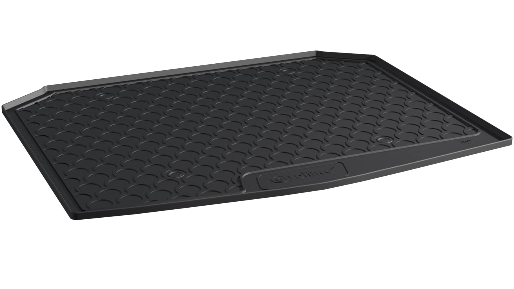 Gledring Rubbasol (Rubber) Boot Mat compatible with Skoda Karoq 2WD/WD 7/2017- (Lower variable floor)