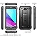SUPCASE Unicorn Beetle Pro Series Case Designed for Galaxy J3 Emerge, Full-body Rugged Holster Case with Built-in Screen Protector for Samsung Galaxy J3 Emerge (2017 Release) (Black)