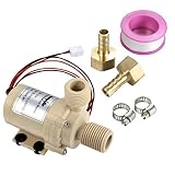 bayite BYT-7A006 DC 12V Solar Hot Water Heater Circulation Pump Low Noise 3M Discharge Head 2.1GPM