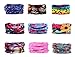 Kalily Pack of 9pcs/6pcs Headband Bandana - Versatile 16-in-1 Lightweight Sports & Casual Headwear -Neck Gaiter, Balaclava, Helmet Liner, Face Mask