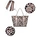 Mummy Baby Diaper Bag Crossbody Weekender Tote Fashion Leopard Print Large Capacity