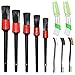 YISHARRY LI 10 Pcs Auto Detailing Brush Set for Cleaning Wheels, Interior, Exterior, Include 5 pcs Premium Detail Brush and 2 pcs Automotive Air Conditioner Cleaner and 3 pcs Double Wire Brush