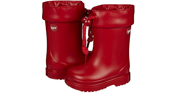 Amazon.com: Igor Botas de lluvia para niña (bebé/bebé) - Rojo - 11.5 US/30  EU : Ropa, Zapatos y Joyería