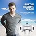 Bluetooth Headphones, GRDE Magnetic Wireless Earbuds, Wireless Sports Earphones Bluetooth Headsets HD Stereo in-Ear Sweatproof Earpieces Compatible for Samsung Galaxy S8/S9 Note 8 and Android Phones