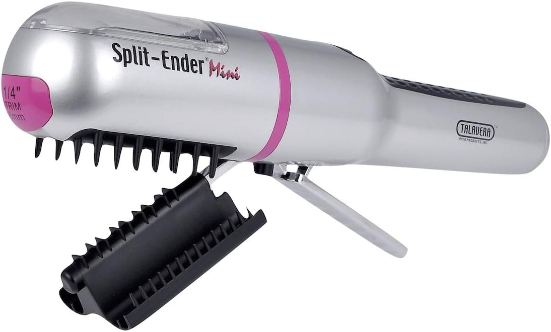 Split Ender Mini The Original Cordless Split End Hair Trimmer for Dry Damaged and Brittle Split Ends - Pink