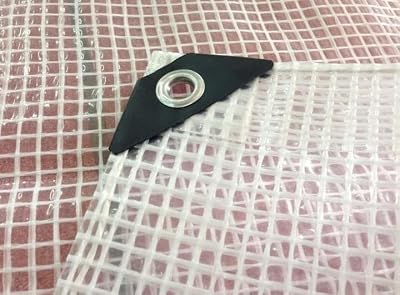 B2C Tarpaulin Clear 100gsm 1.5 x 2m Waterproof Ground Sheet