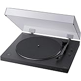 Sony Electronics Inc, PS-LX310BT Belt Drive Turntable, Automatic Wireless Vinyl Record Player with Bluetooth and USB Output, 