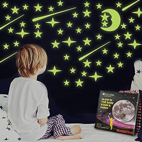 amazon estrellas fluorescentes