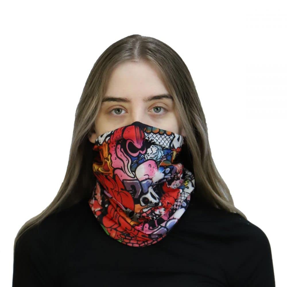 Aquarias Graffiti Neck Warmer - Pack of 3