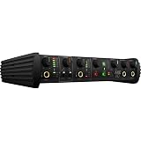 IK Multimedia AXE I/O premium 2-in 5-out 24-bit, 192 kHz USB audio interface for Mac/PC with advanced guitar tone shaping, Hi-Z re-amp out and massive AmpliTube and TONEX software bundle