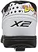 Heelys Girls Dual Up x2 Sneaker, White/Black/Multi, 4 Little Kid