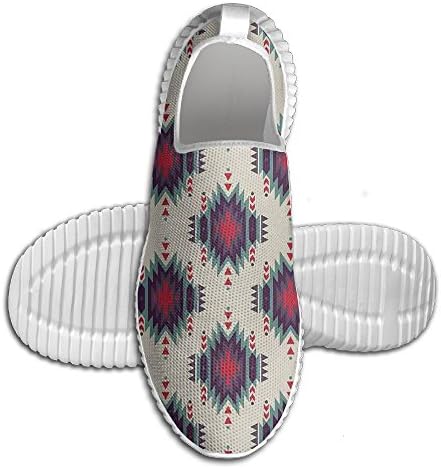 Kkajjhd Colorful Ethnic Primitive Folkloric Motif Aztec Tribal Ornate First Nation Decorative Sneakers Are Light And Easy To Walk And Comfortable Running Shoes.