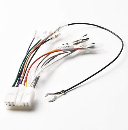 Amazon スズキ用 逆カプラー オーディオハーネス 12pin 12ピン カーナビ配線 純正オーディオ変換ハーネス カーオーディオケーブル 車 バイク