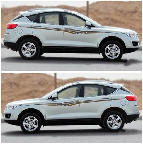 Car Sticker Decal Automobile Decor Sports Racing Stripe for SUV Toyota RAV4 CRV VW Tiguan Audi Q5 , Set of 2