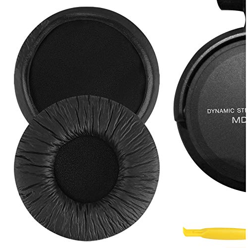 ایگرد | قیمت و خرید Geekria QuickFit Protein Leather Ear Pads for Sony MDR- V500DJ, MDR-V500 Headphones Replacement Earpads/Ear Cushion/Ear Cups,  Headset Ear Cover Repair Parts (Black)