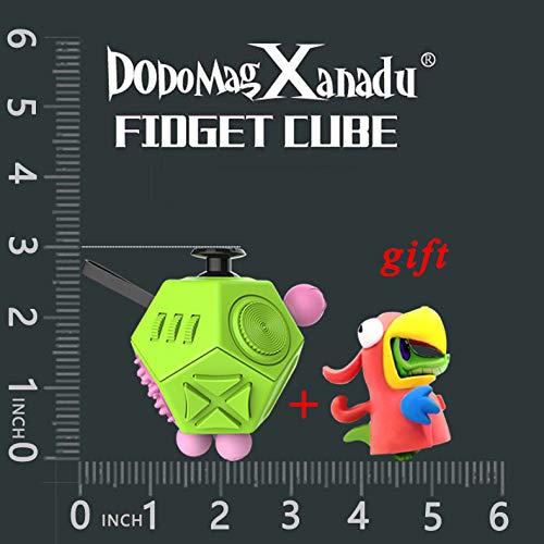 人気の新作 アクションスポーツトイ Pink Green A3 B07k17v9fp 英語版 自閉症のある幼児成人用 Ocd 強迫性障害 Add 多動症 Adhd 注意欠陥多動障害 抗うつキューブ 12面手揉み玩具トイキューブがストレス不安を解放 フィジェットドデカゴン 日本未発売 Www