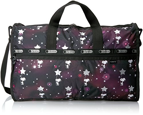 LeSportsac Women's Peanuts X Large Weekender, Snoopy in the Stars