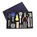 Watch Repair Tool Kit Case Opener - Watch Back Link Removal Tool Watch Hand remover - Dust Blower (20Pcs)