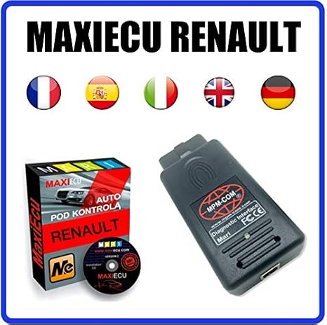 MISTER DIAGNOSTIC Diagnose-Interface MPM-COM + MaxiECU für Renault Fahrzeuge – Profi-Diagnose