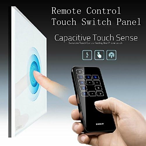 Livolo Glass Intelligent Wireless Remote Control Touch Switch Panel