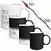 3dRose Best Big Sister Ever-Gift for Elder, Older Siblings-Black Text, Magic Transforming Mug, 11-Oz