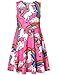 Rainbow Unicorn Dress for Girls Sleeveless Party Birthday Clothes