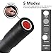 Lyhope LED Tactical Flashlight, Handheld COB Lantern+Flashlight in One, with Magnetic Base Zoom Adjustable Focus 5 Lighting Modes Torch Lights for Indoor and Outdoor Use (Battery Included)