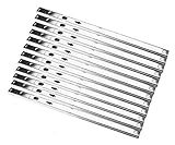 6 Pairs Smooth Drawer Slides Ball Bearing Runner Grooved 17mm / Length 11.8